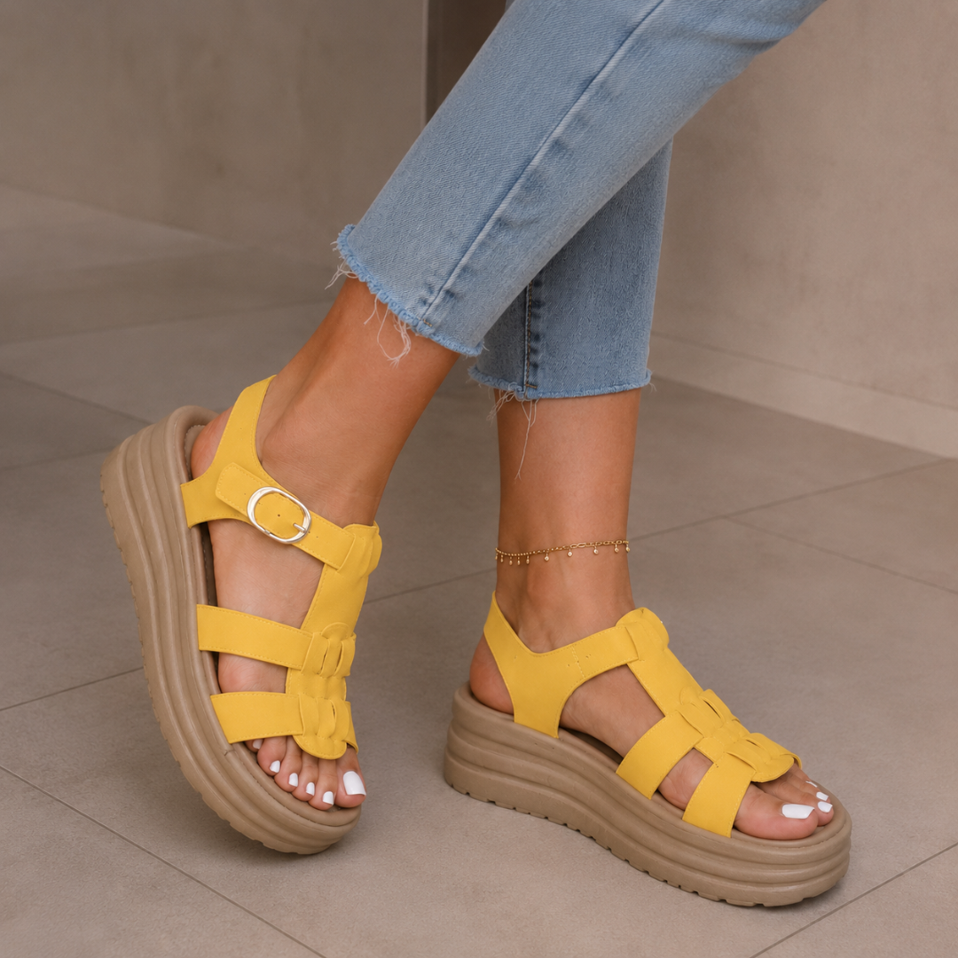 Sandalias de Plataforma con Tiras Ajustables®