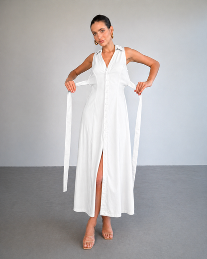 Vestido Midi Camisero Milán