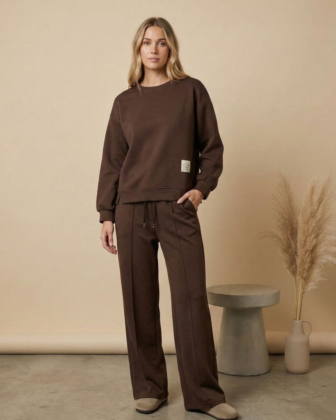 Conjunto casual de dos piezas para mujer®