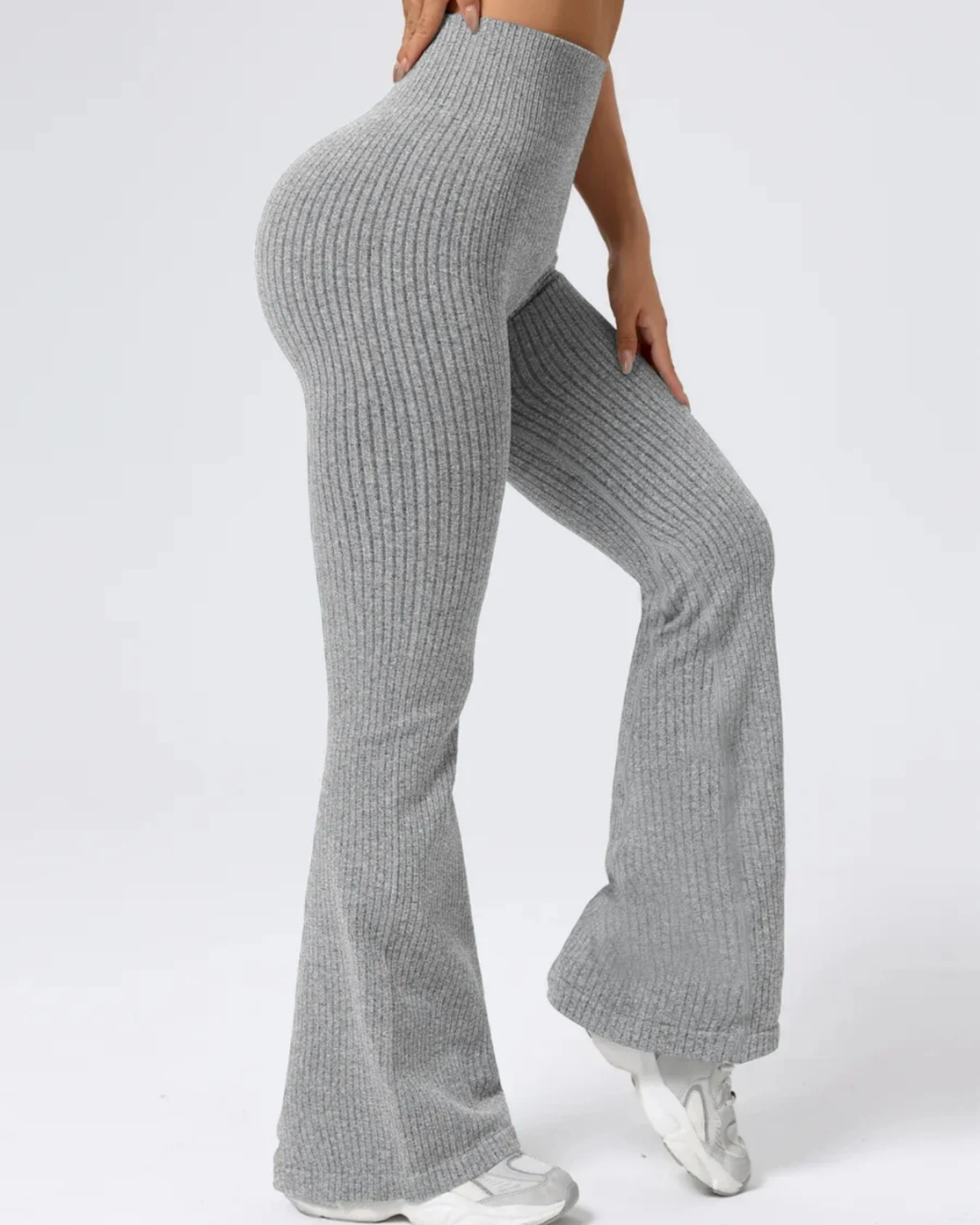 Pantalones de Punto Acampanados de Máximo Confort para mujer®
