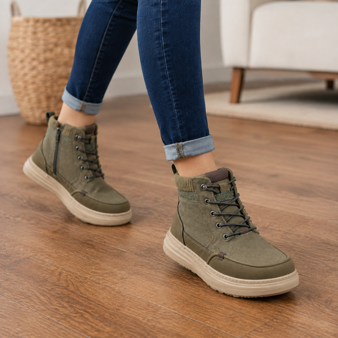 Botines Casuales con Cremallera Lateral®