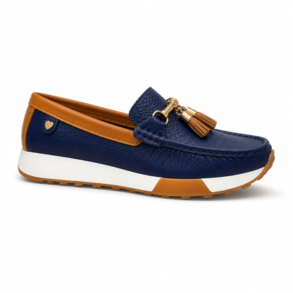 Mocasines de Piel con Plataforma