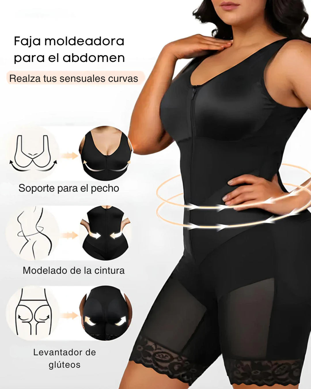 Body moldeador con Realce de Glúteos®