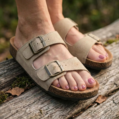 Sandalias con Planta de Corcho