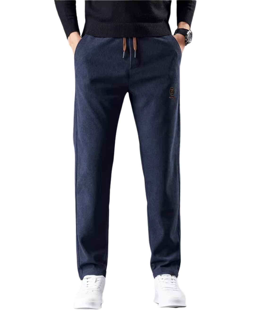 Pantalones térmicos reforzados con ajuste elástico para hombre®