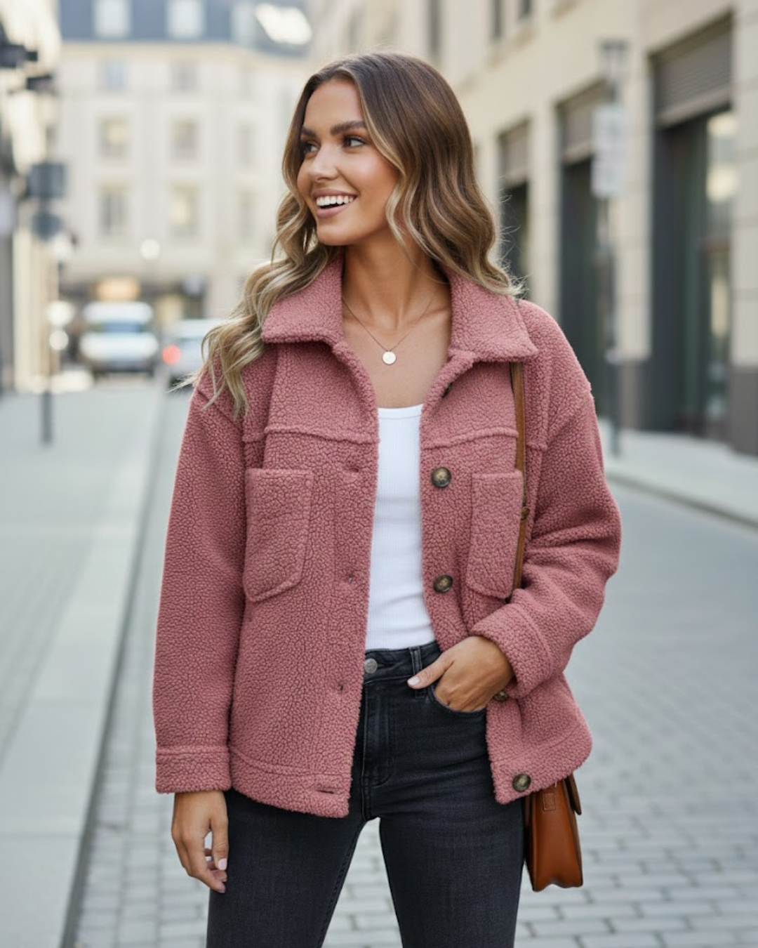 Abrigo Elegante para la Temporada De Mujer®