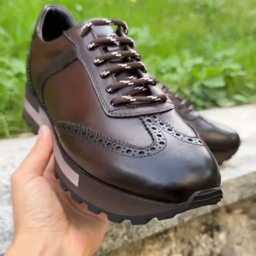 Zapatos Deportivas de Cuero Genuino®