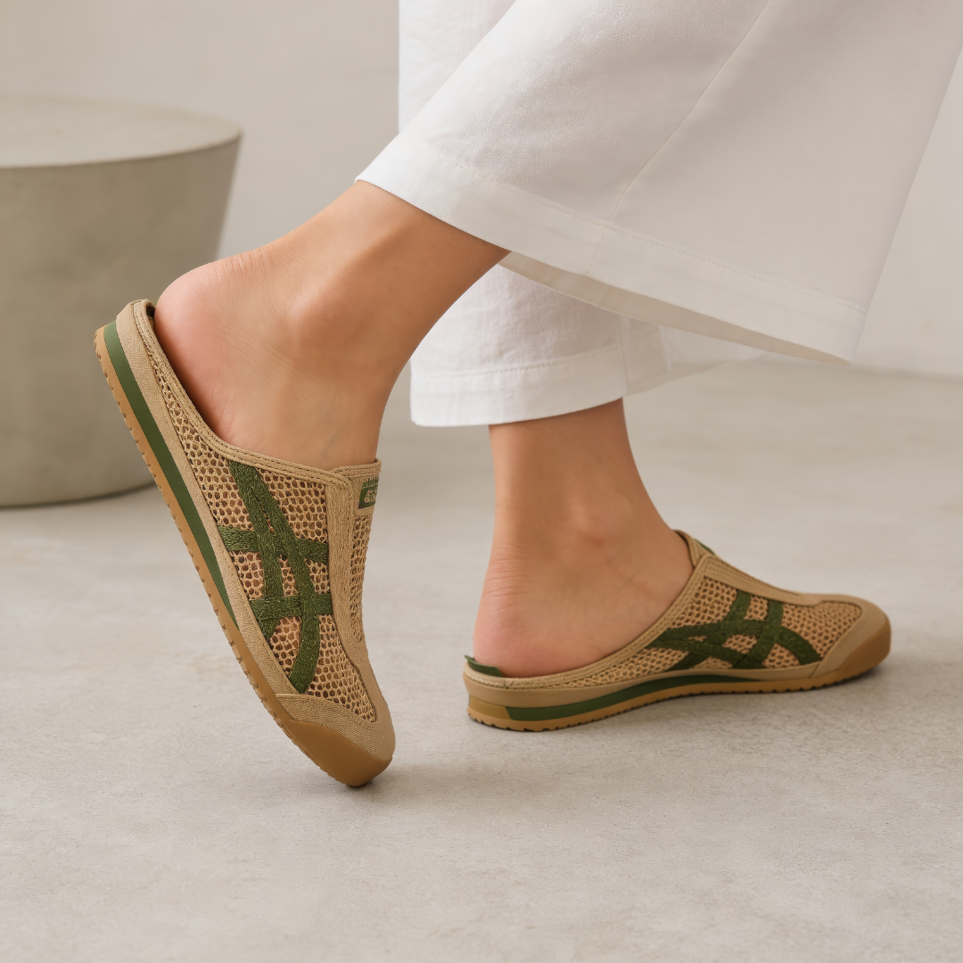 Zapatilla Sabot con Tejido de Malla®
