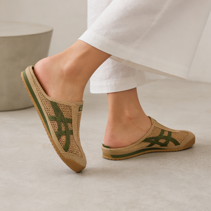 Zapatilla Sabot con Tejido de Malla®