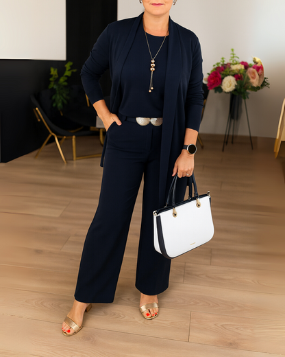 Conjunto de 3 piezas elegante y versátil para mujer®