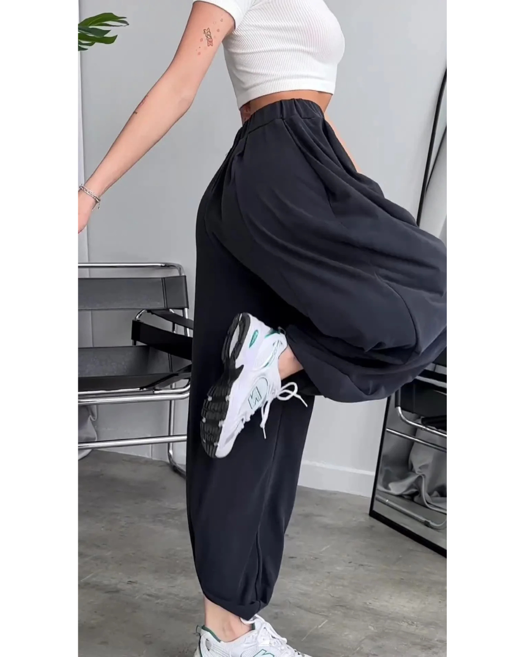 Pantalón Oversize de Estilo Bohemio