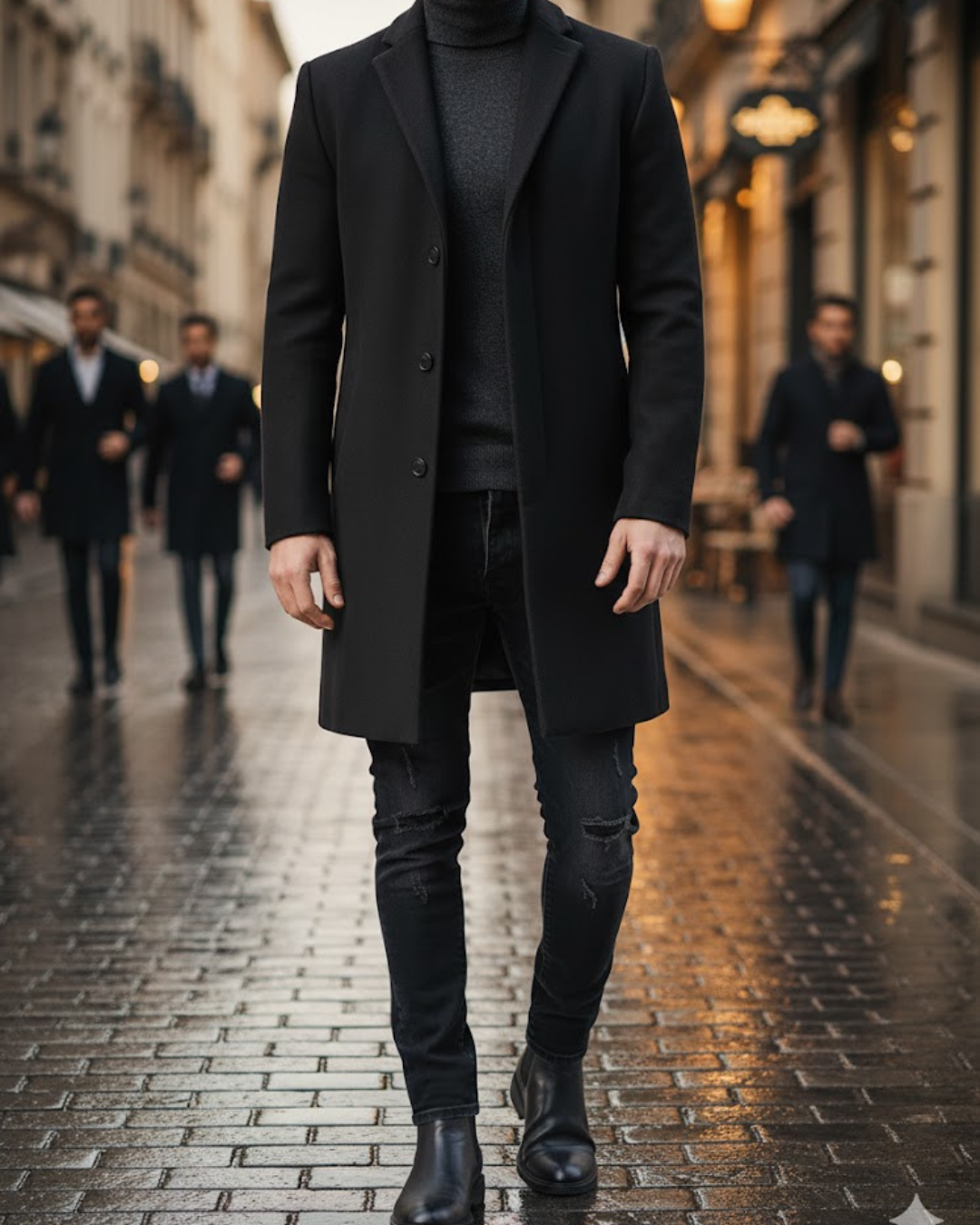 Chaqueta clásica con solapas para hombre®