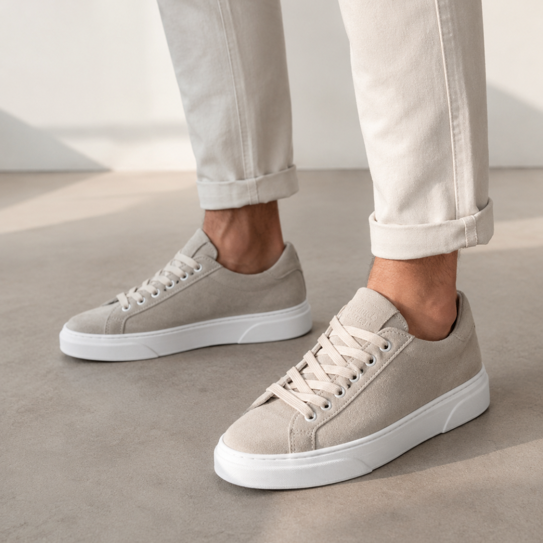Zapatos Casuales de Piel con Diseño Minimalista