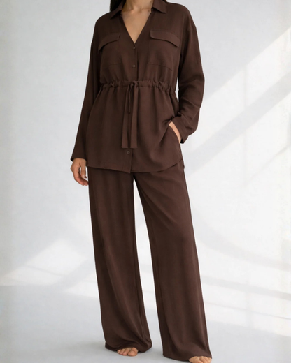 Conjunto de Dos Piezas con Silueta Estilizada para Mujer®