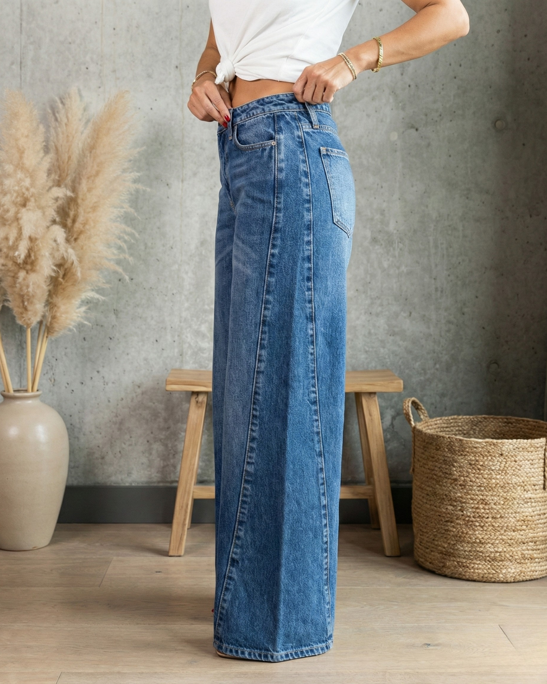 Pantalones moldeadores de talle alto para mujer