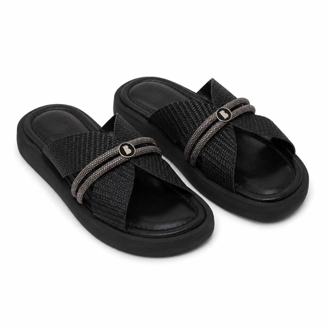 Sandalias Planas con Tiras Cruzadas®
