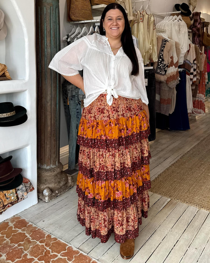 Falda Maxi Lisboa Estampada