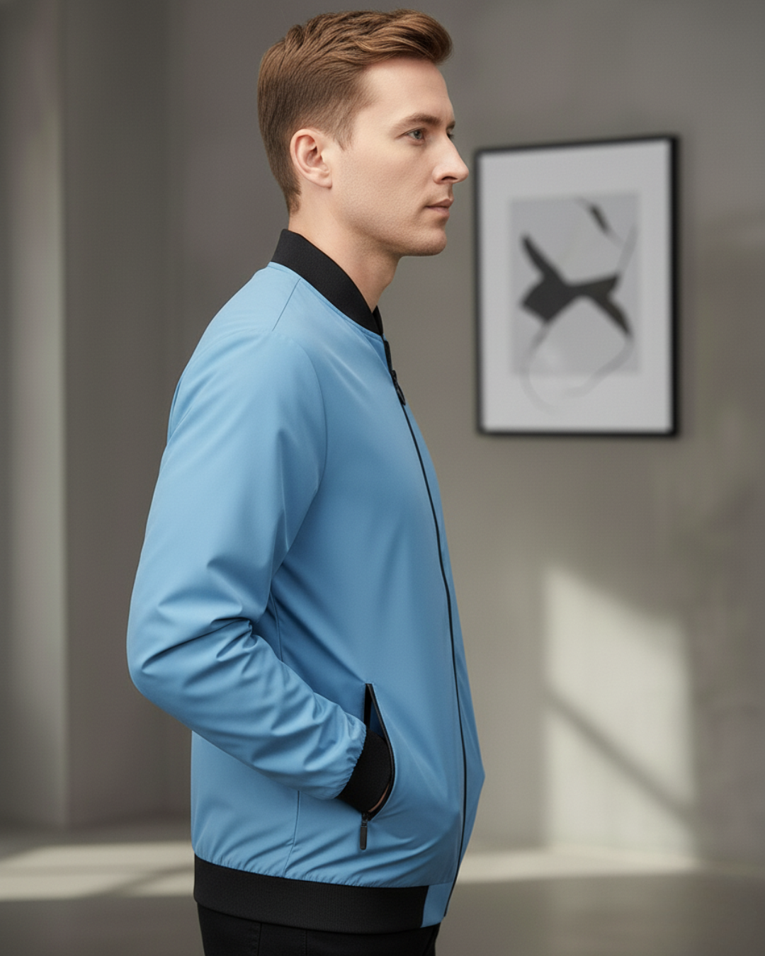 Chaqueta de hombre resistente al viento para actividades al aire libre®