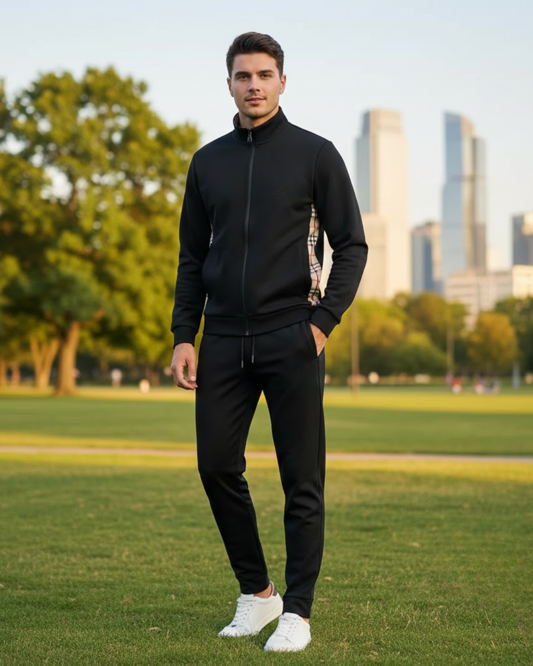 Conjunto de dos Piezas con Diseño Minimalista Para Hombre®