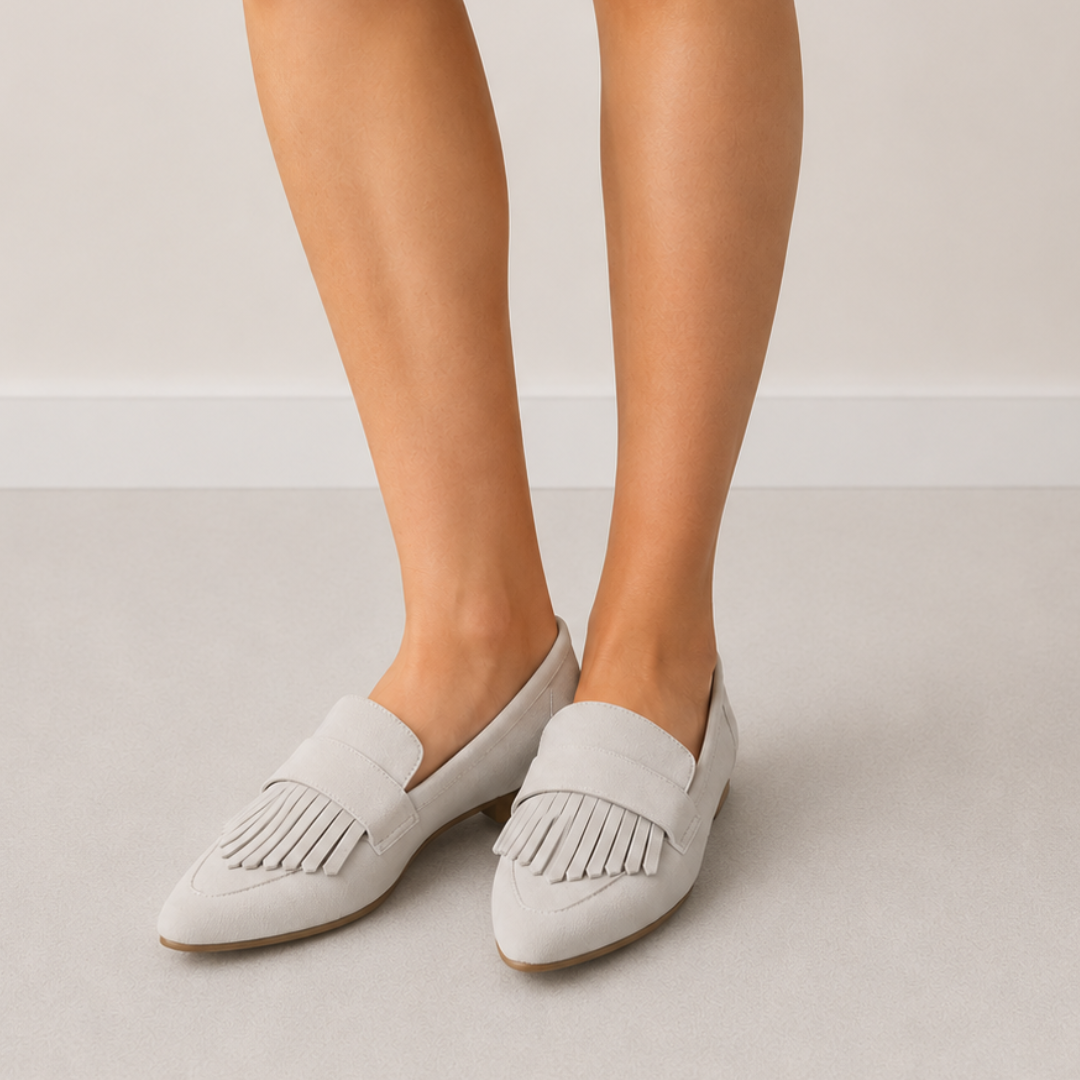 Mocasines de Ante con Suela Confort