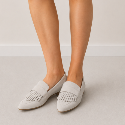 Mocasines de Ante con Suela Confort