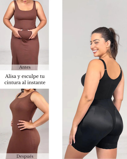 Faja moldeadora postparto con control de cintura y elevación de glúteos®