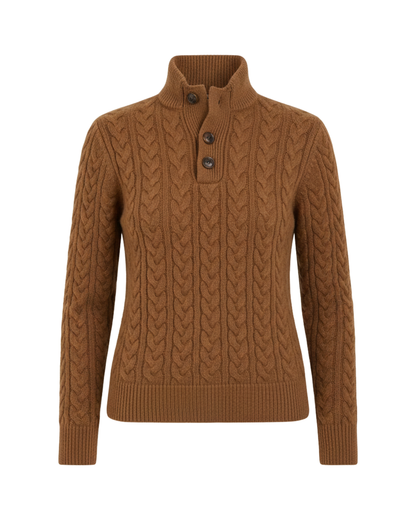 Suéter Elegante de Punto Trenzado®
