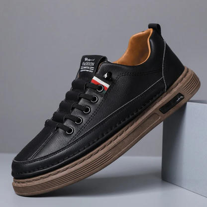 Zapatillas de cuero con suela flexible
