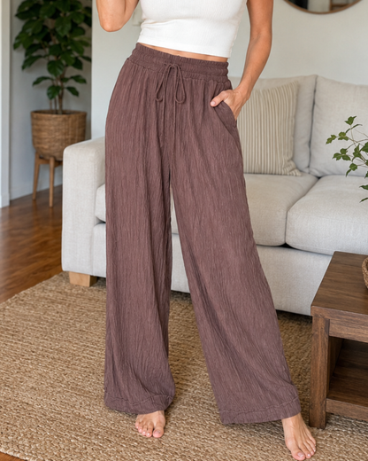 Pantalón Fluido con Cintura Ajustable®