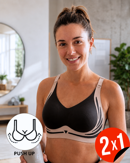 Sujetador Cómodo sin Aros con Soporte Envolvente (OFERTA 2X1)