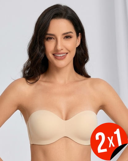 Sujetador Sin Tirantes con Copa Moldeada (OFERTA 2X1)