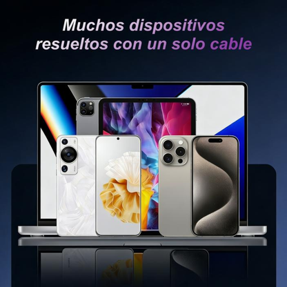 Cable de Carga Inteligente con Soporte Integrado (OFERTA 2X1)®
