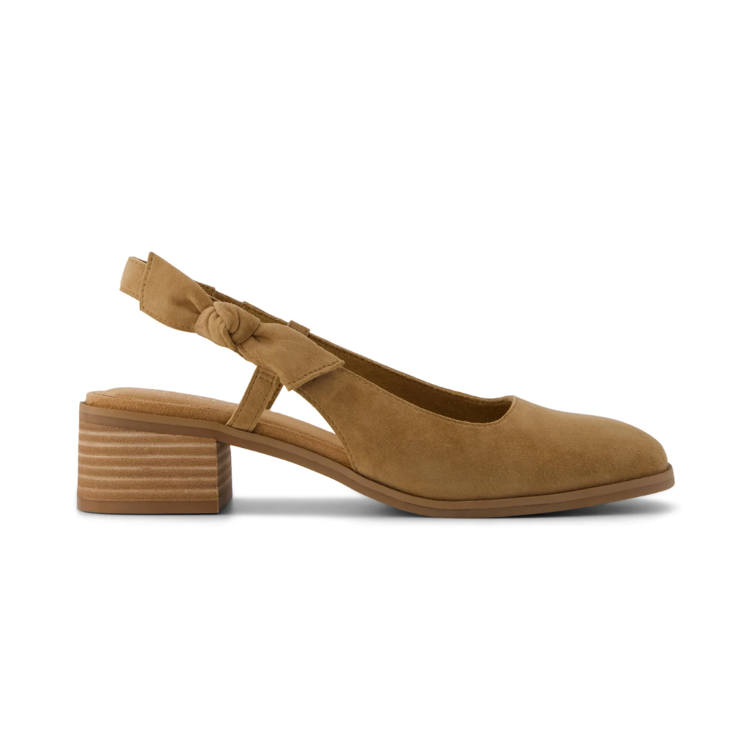 Zapatos de Tacón Bajo y Estable con Lazo Lateral®