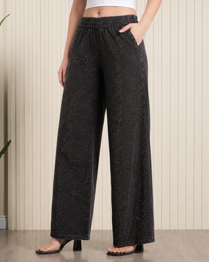 Pantalón Amplio con Cintura Elástica®