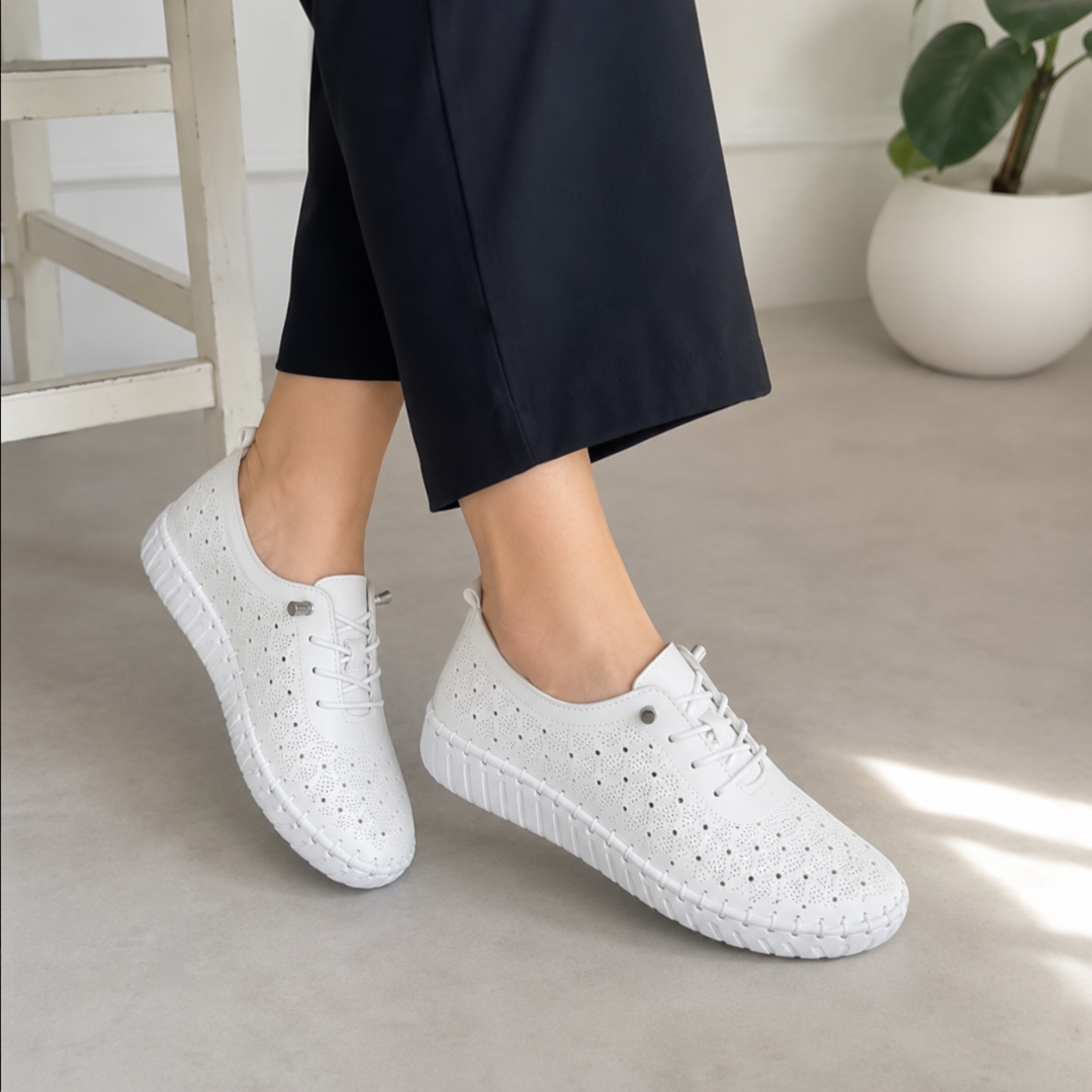 Bailarinas de piel auténtica estampada®