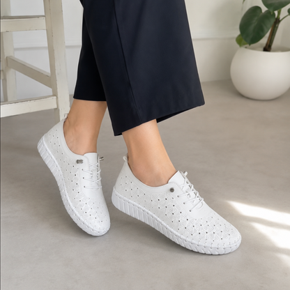 Bailarinas de piel auténtica estampada®