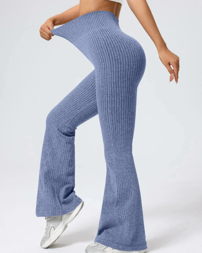 Pantalones de Punto Acampanados de Máximo Confort para mujer®