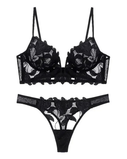 Conjunto de Lencería Jena en Encaje Floral