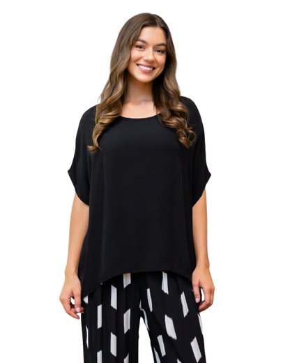 Blusa Canadá de Corte Relajado y Caída Elegante
