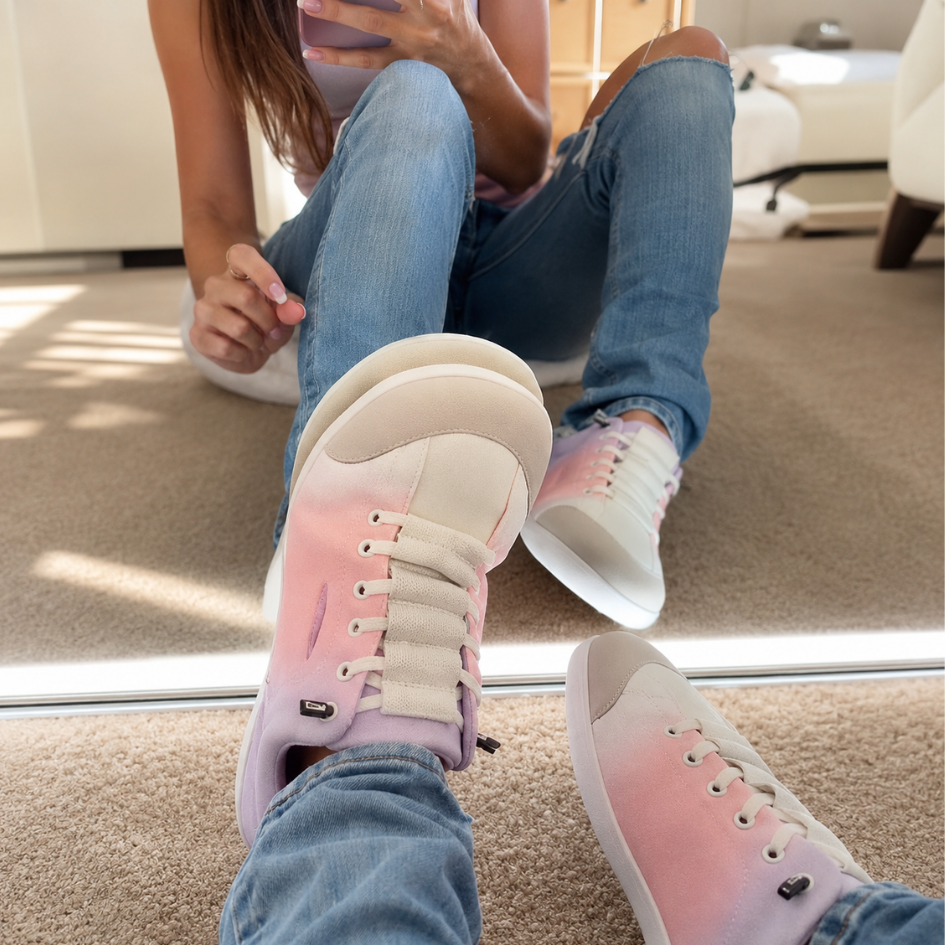 Zapatillas de Puntera Ancha y suela Flexible