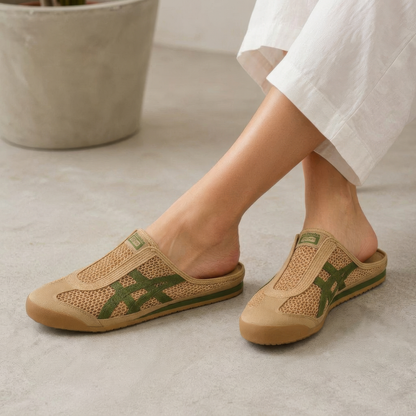 Zapatilla Sabot con Tejido de Malla®