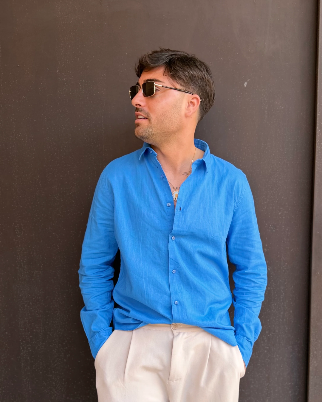 Camisa de Lino Capri