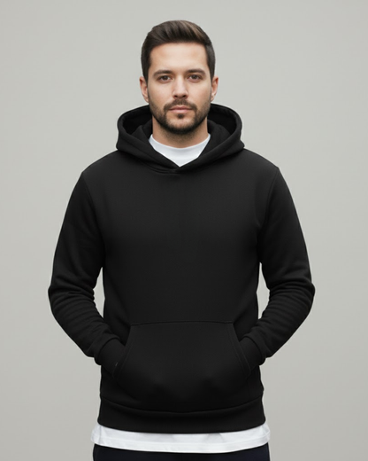 Sudadera de Algodón con Capucha para Hombre