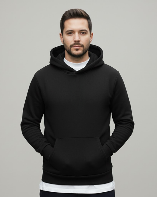 Sudadera de Algodón con Capucha para Hombre