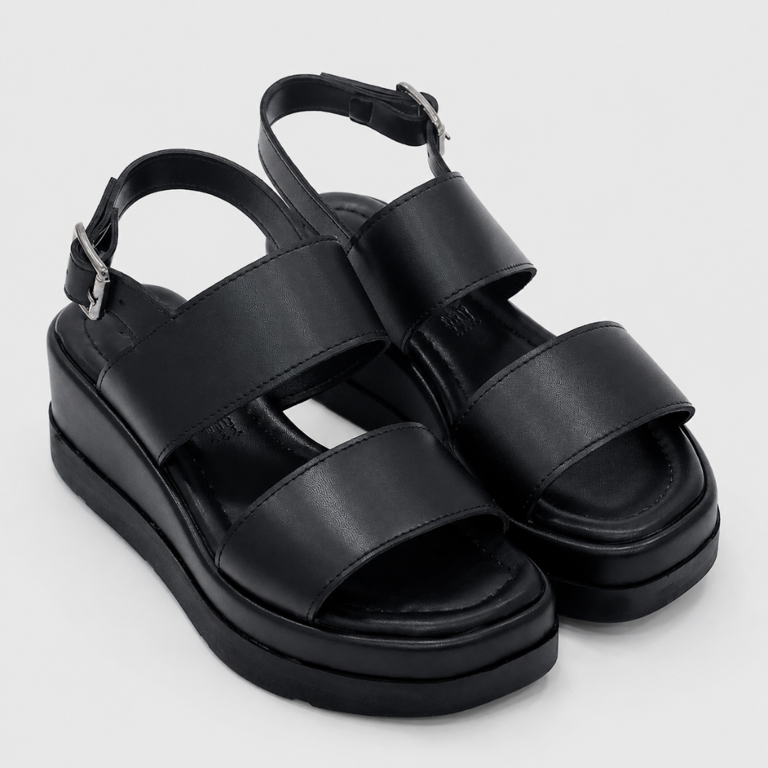 Sandalias de Plataforma con Doble Banda®