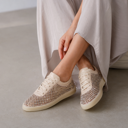 Zapatillas con Brillos y Cordones®
