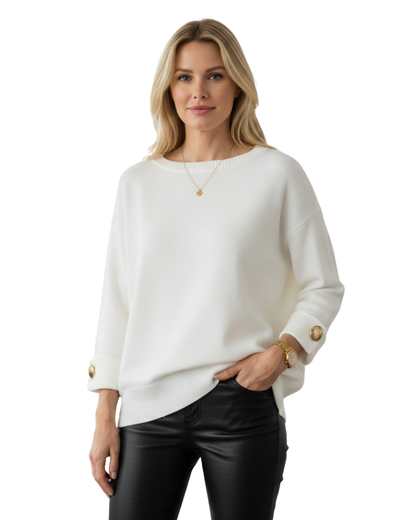 Blusa de Manga Tres Cuartos con Brillo®