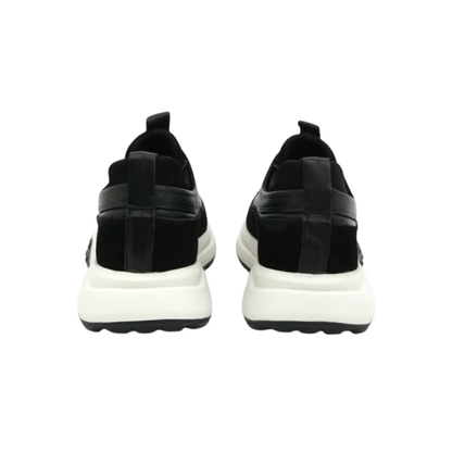 Sneakers Mónaco de Piel Auténtica con Suela Elevada