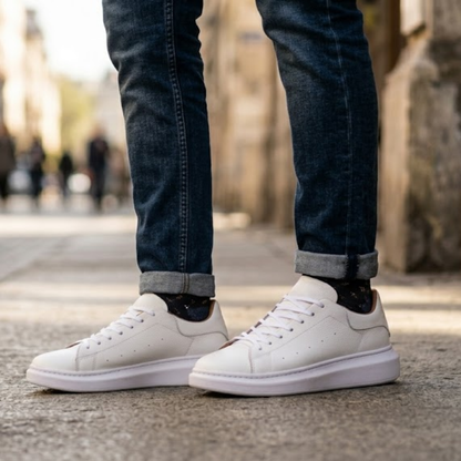 Tenis Valencia Casuales de Cuero para Estilo y Calidez