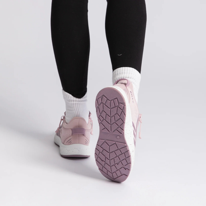 Zapatos adaptables con doble cremallera